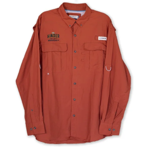 Magellan Fishing Shirt - Long Sleeve - Rust