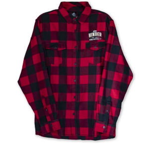 Burnside Buffalo Plaid Flannel - Red and Black